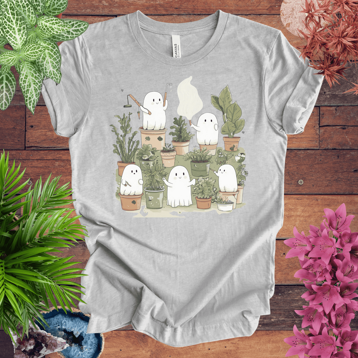 Printify T-Shirt Athletic Heather / S Phantom Plant Parent T-Shirt