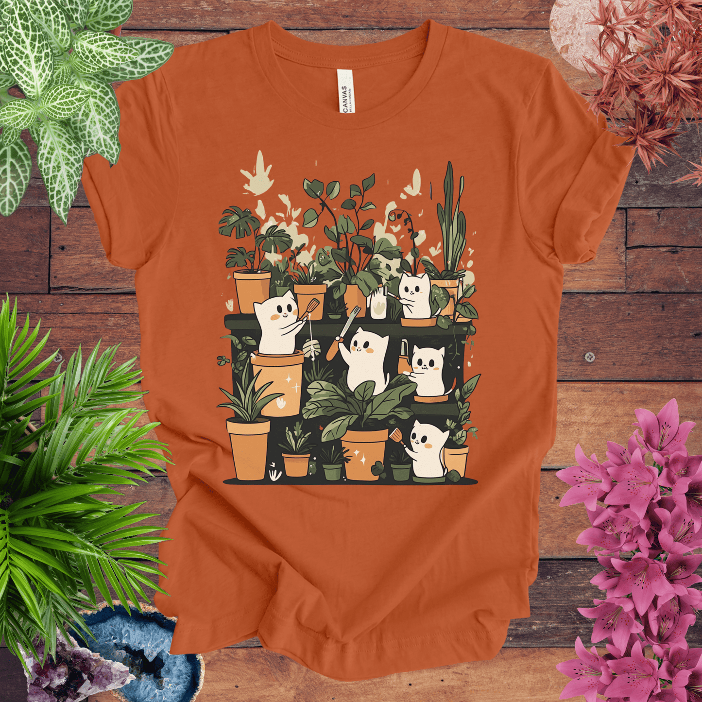 Printify T-Shirt Autumn / S Boo-tiful Houseplants T-Shirt