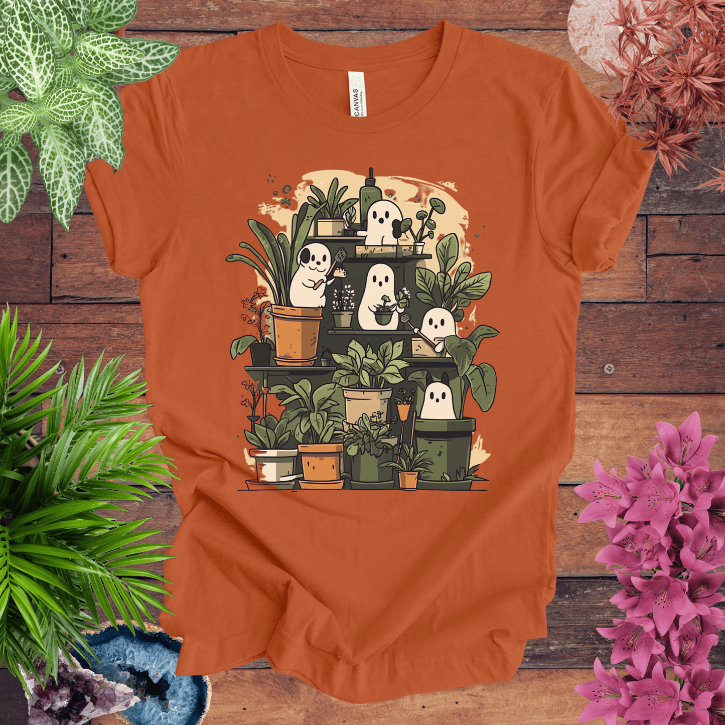 Printify T-Shirt Autumn / S Ghost Gardener - Always Growing T-Shirt