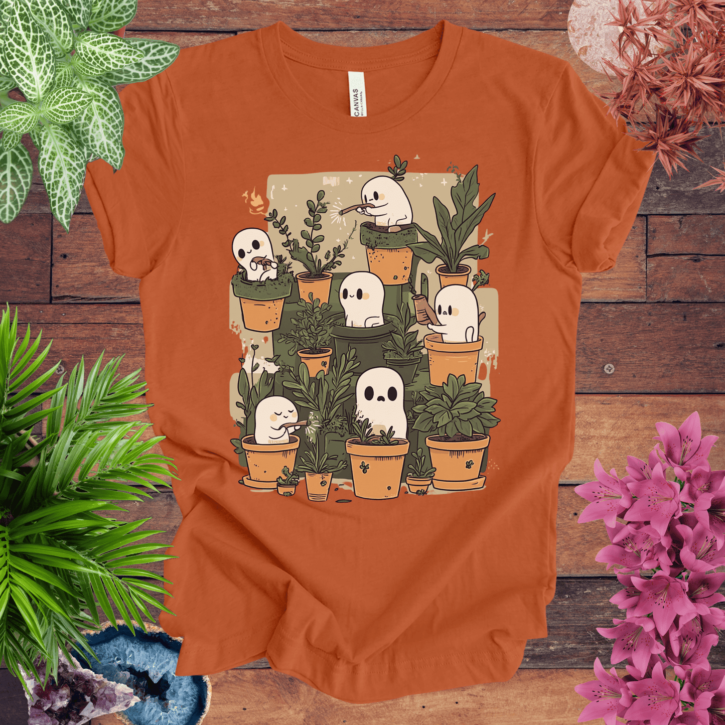 Printify T-Shirt Autumn / S Haunted Garden Vibes T-Shirt