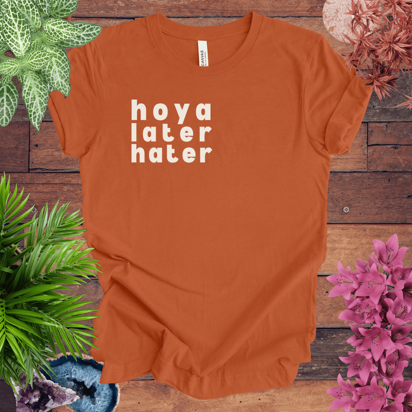 Printify T-Shirt Autumn / S Hoya Hater Later T-Shirt