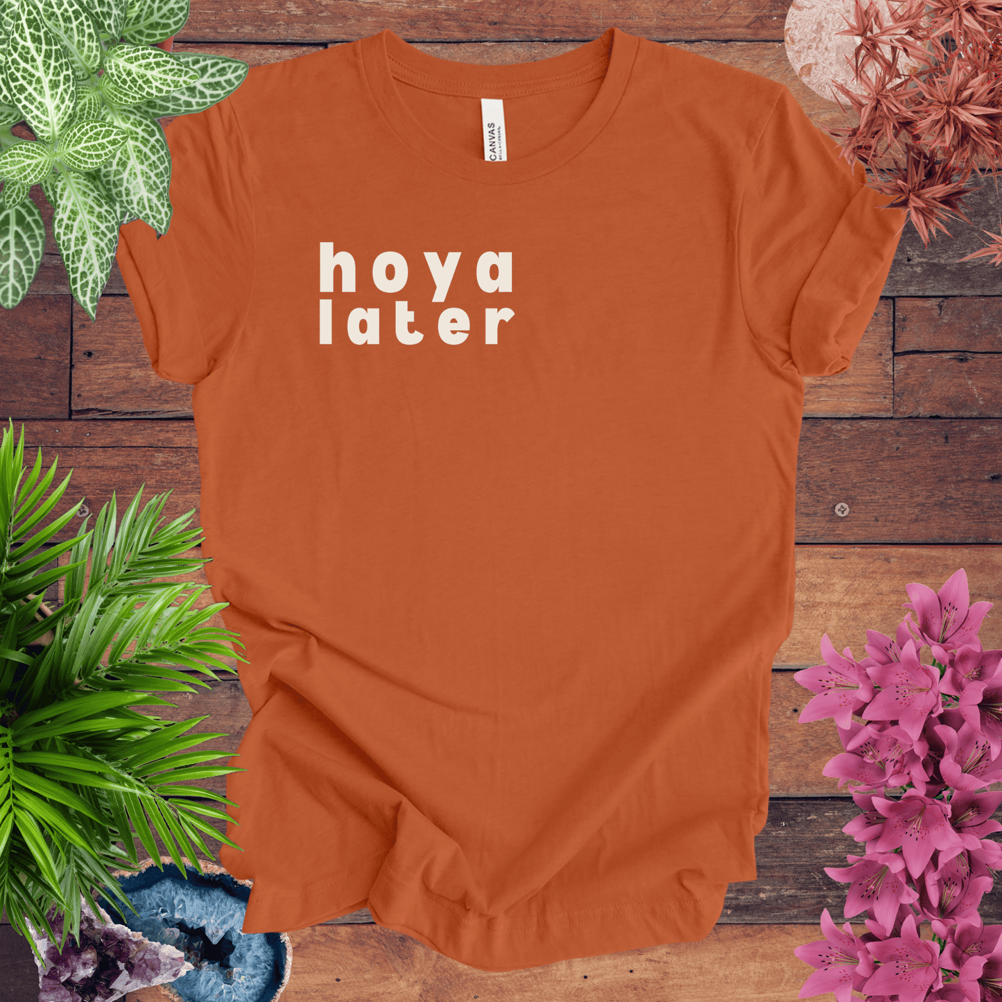 Printify T-Shirt Autumn / S Hoya Later T-Shirt