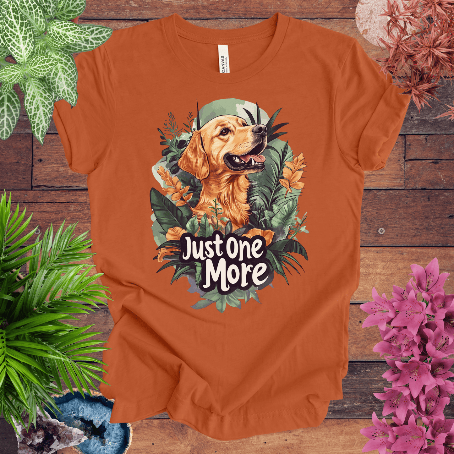 Printify T-Shirt Autumn / S Just One More - Labrador Retriever Edition T-Shirt