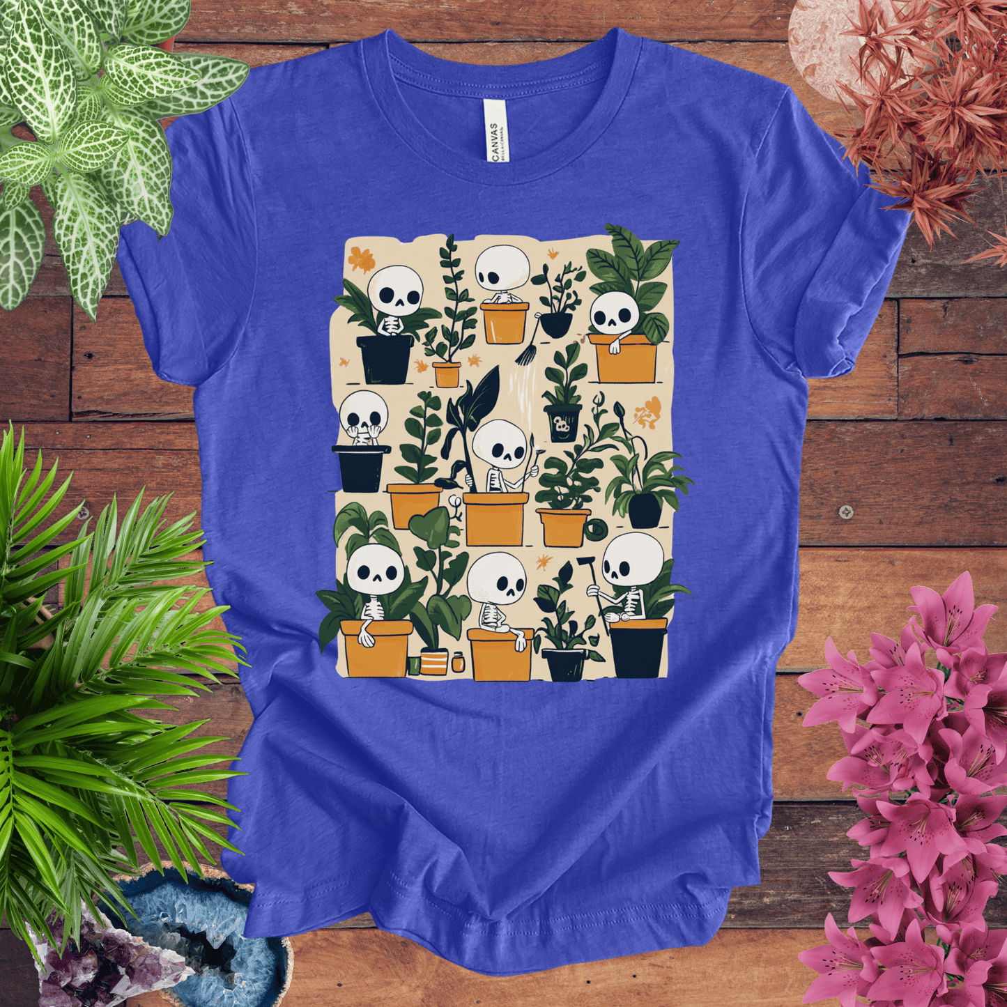 Printify T-Shirt Bone to Pick with My Plants T-Shirt