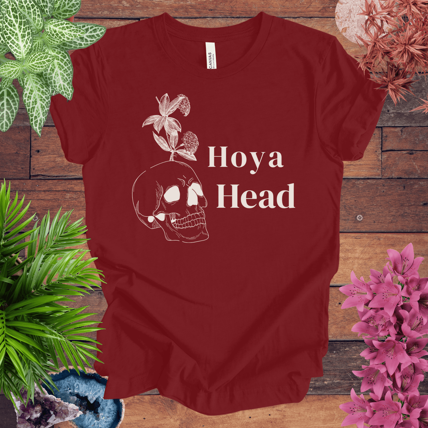 Printify T-Shirt Cardinal / S Hoya Head T-Shirt