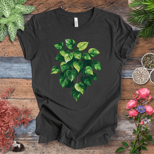 Printify T-Shirt Dark Grey Heather / S Neon Dream Botanical T-Shirt