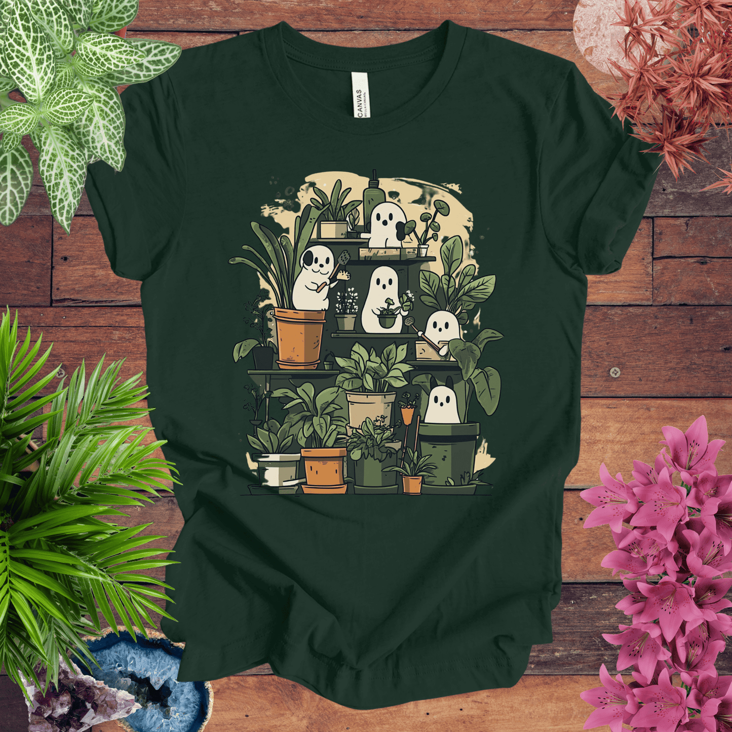Printify T-Shirt Forest / S Ghost Gardener - Always Growing T-Shirt