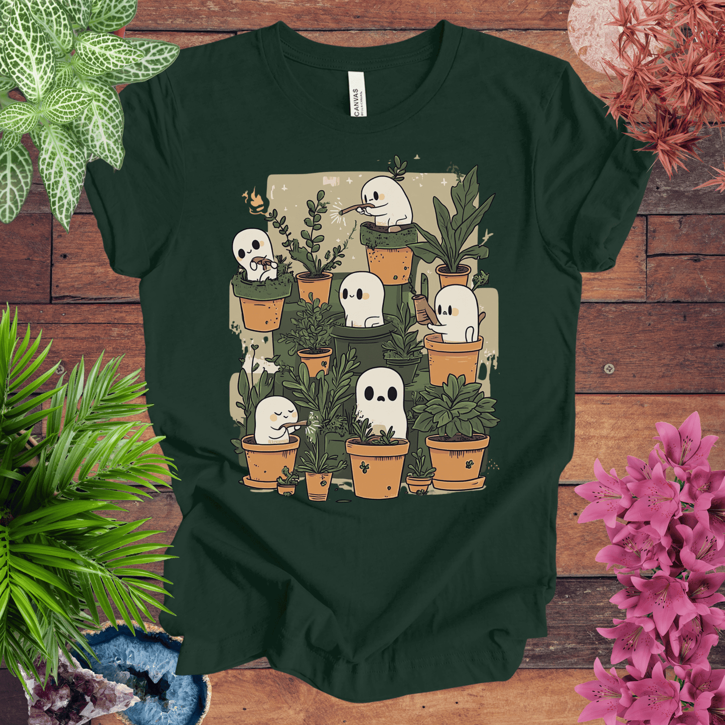 Printify T-Shirt Forest / S Haunted Garden Vibes T-Shirt