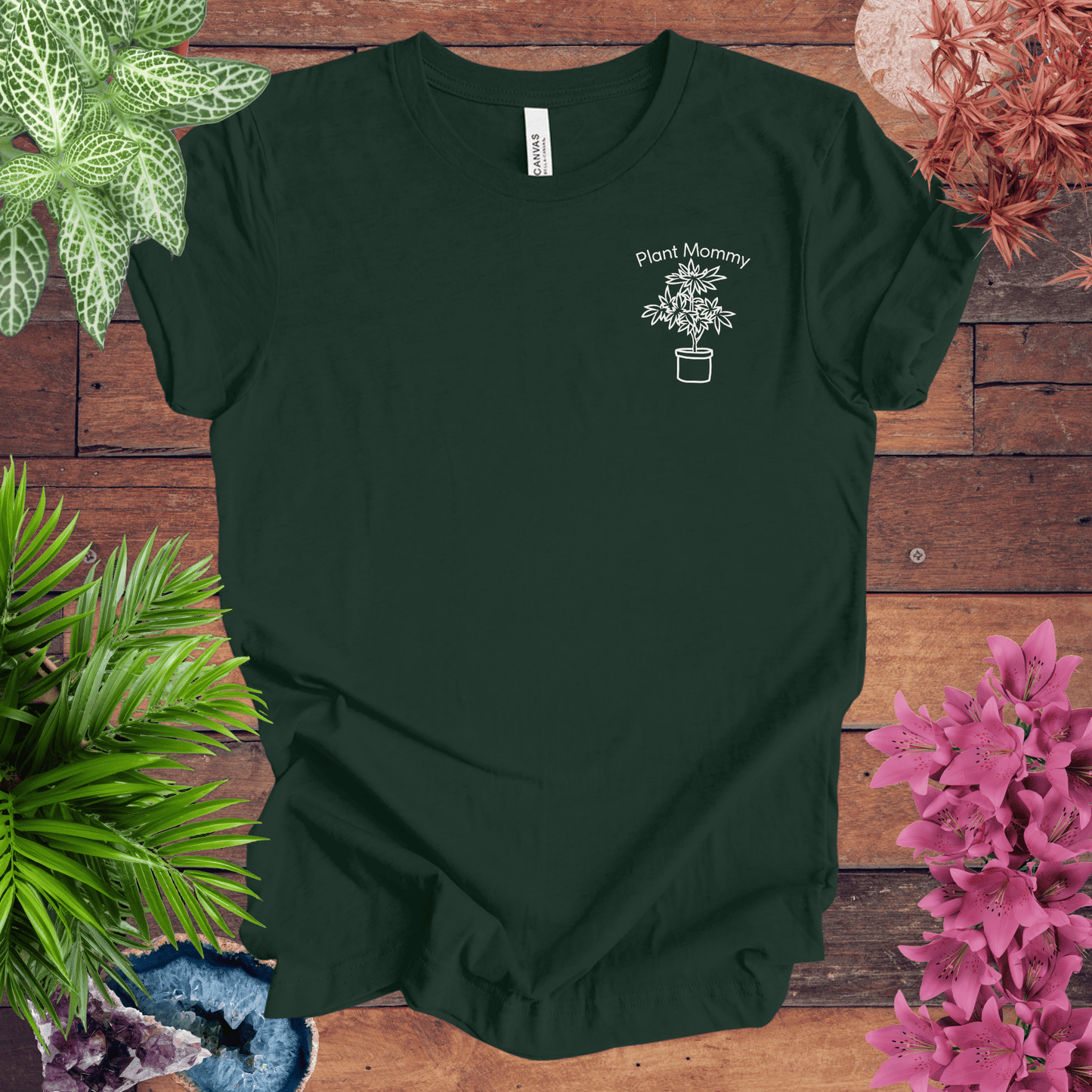 Printify T-Shirt Forest / S Plant Mommy T-Shirt