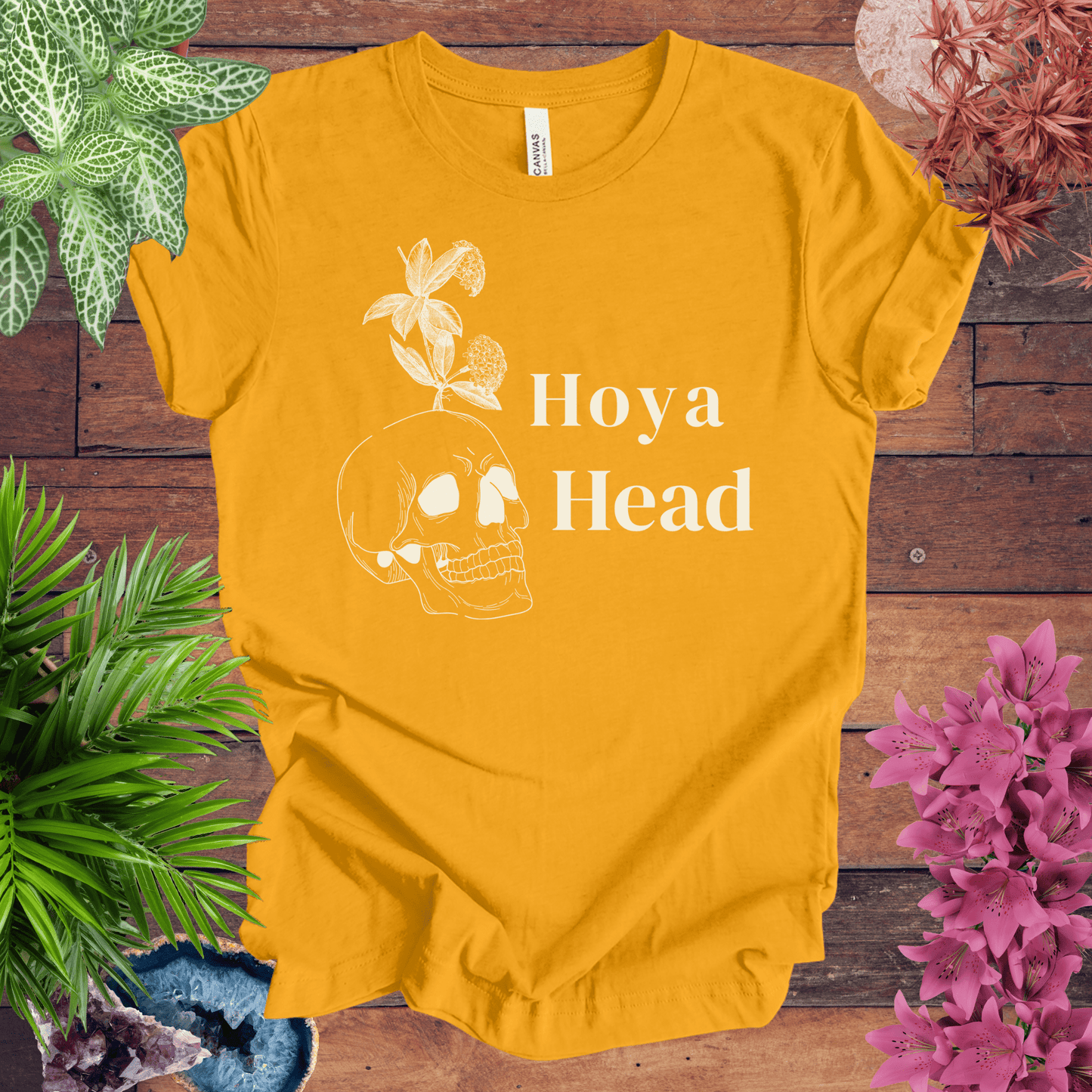 Printify T-Shirt Gold / S Hoya Head T-Shirt