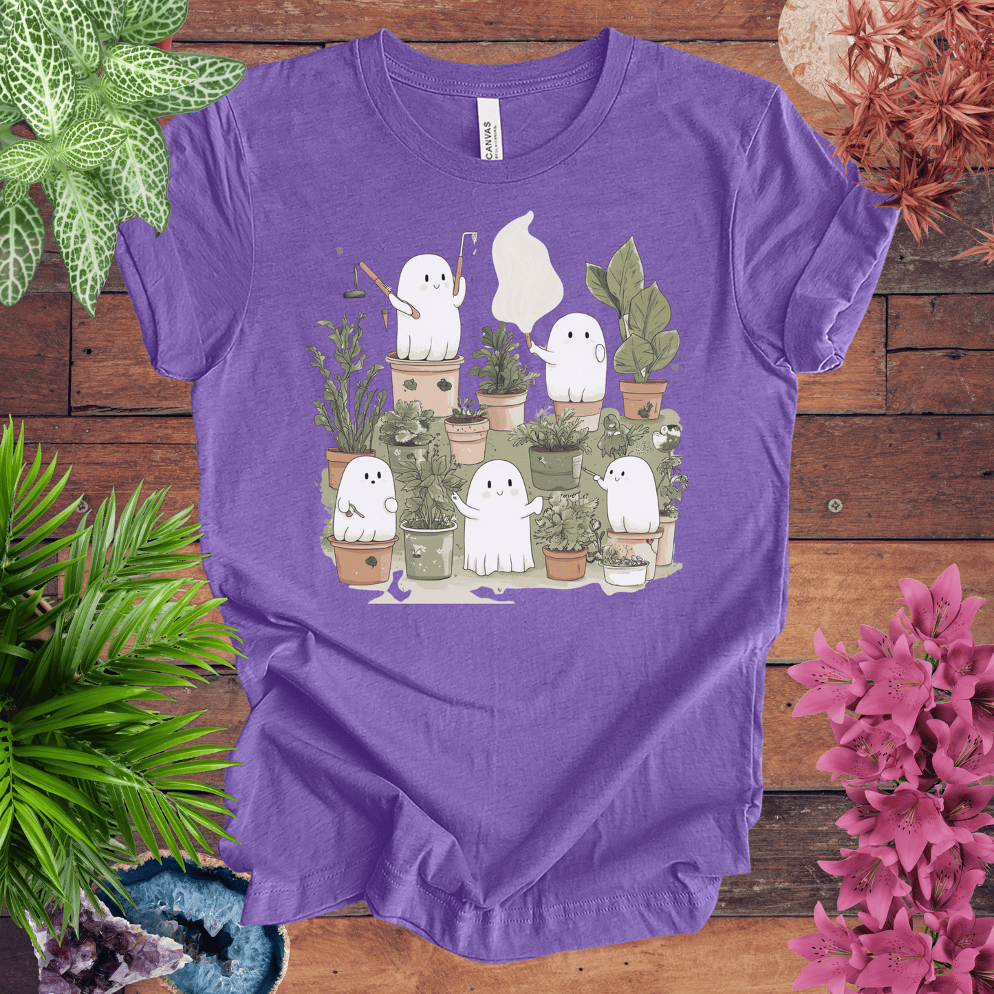 Printify T-Shirt Heather Team Purple / S Phantom Plant Parent T-Shirt