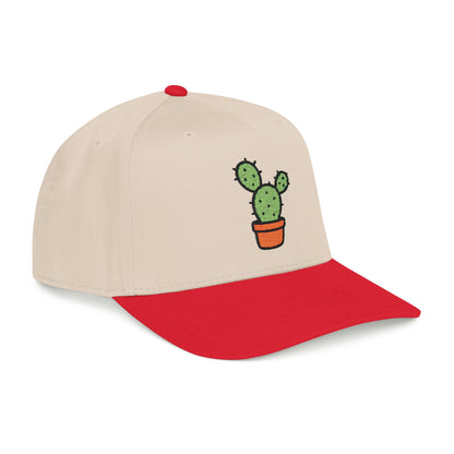 Prickly Pear Embroidered Hat - Cactus Lover Gift