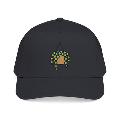 String of Pearls Embroidered Hat - Plant Lover Gift
