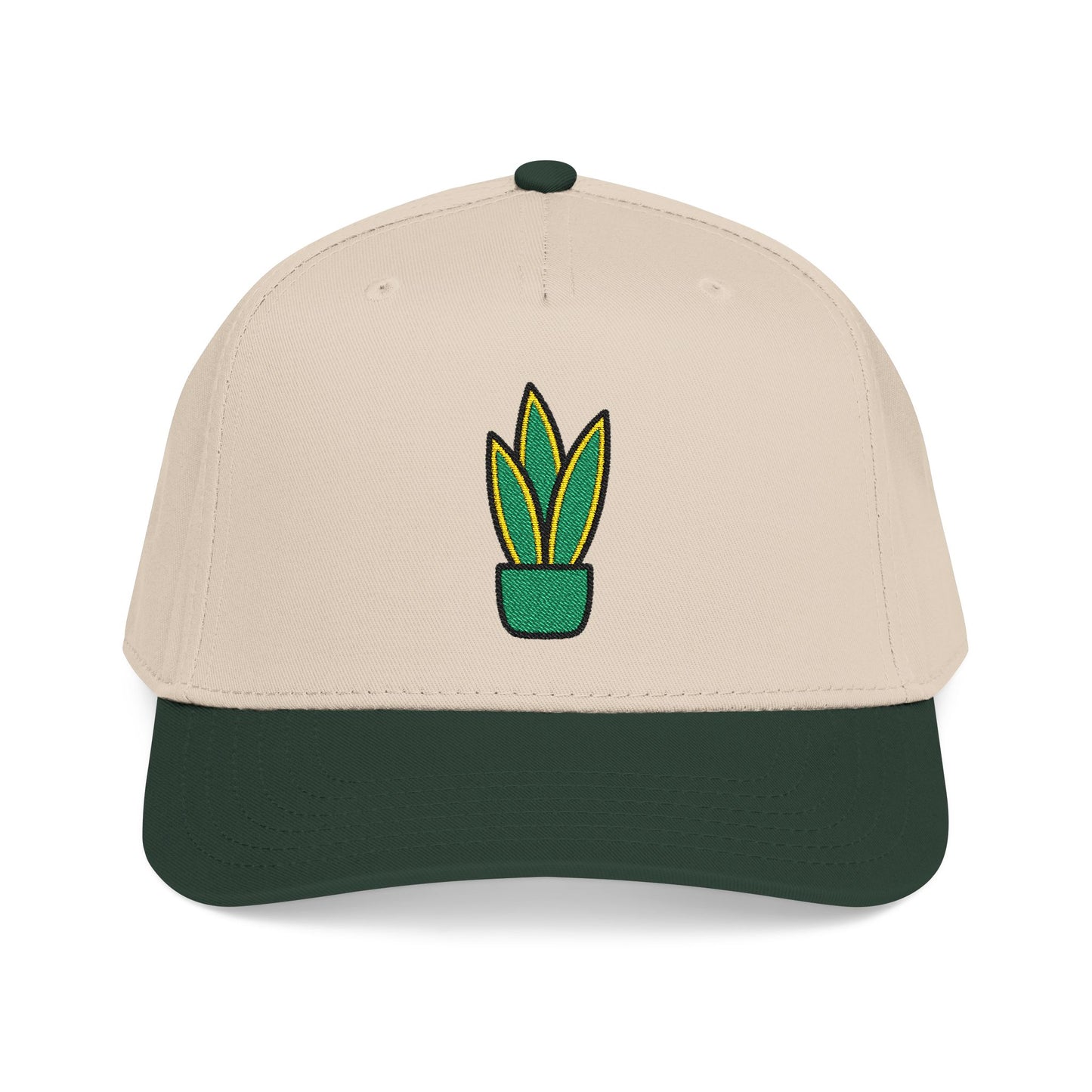 Snake Plant Club Embroidered Hat - Plant Lover Gift