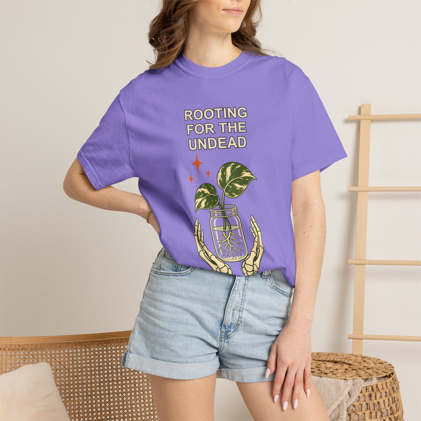 Skeleton Propagation Shirt - Halloween Plant Tee