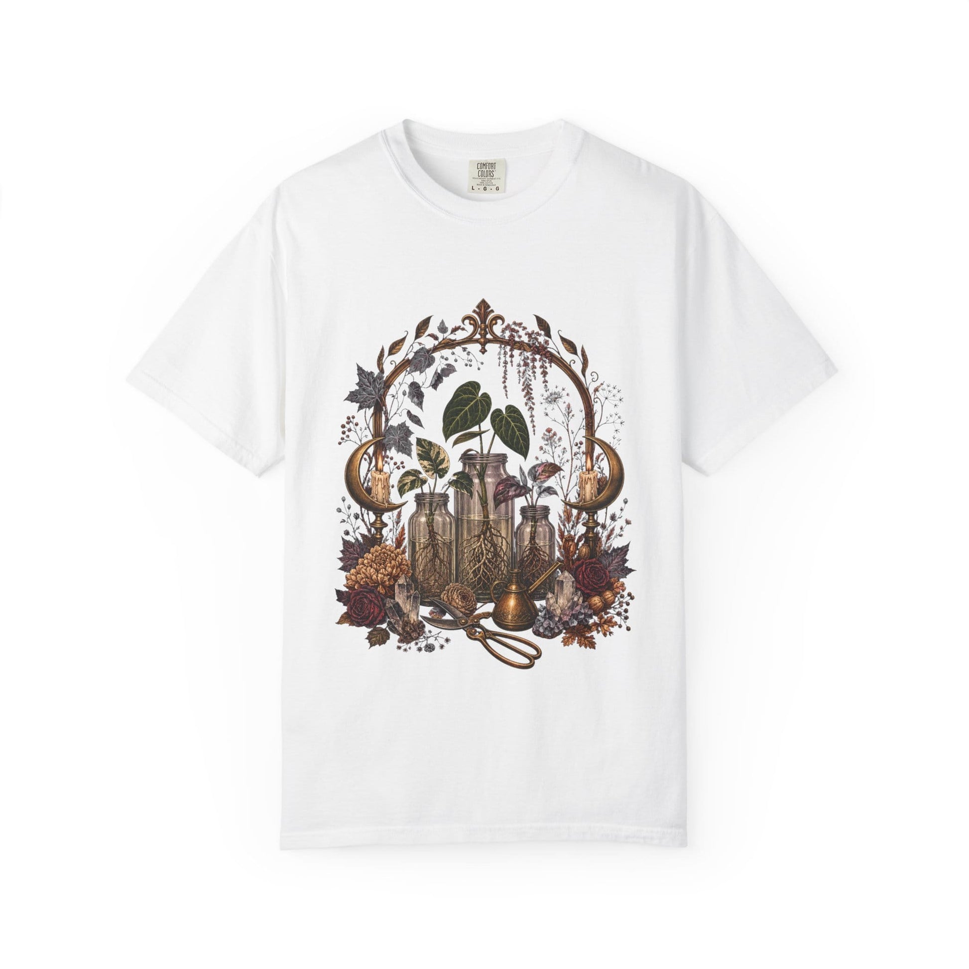 Witchy Propagation Altar T-Shirt in White
