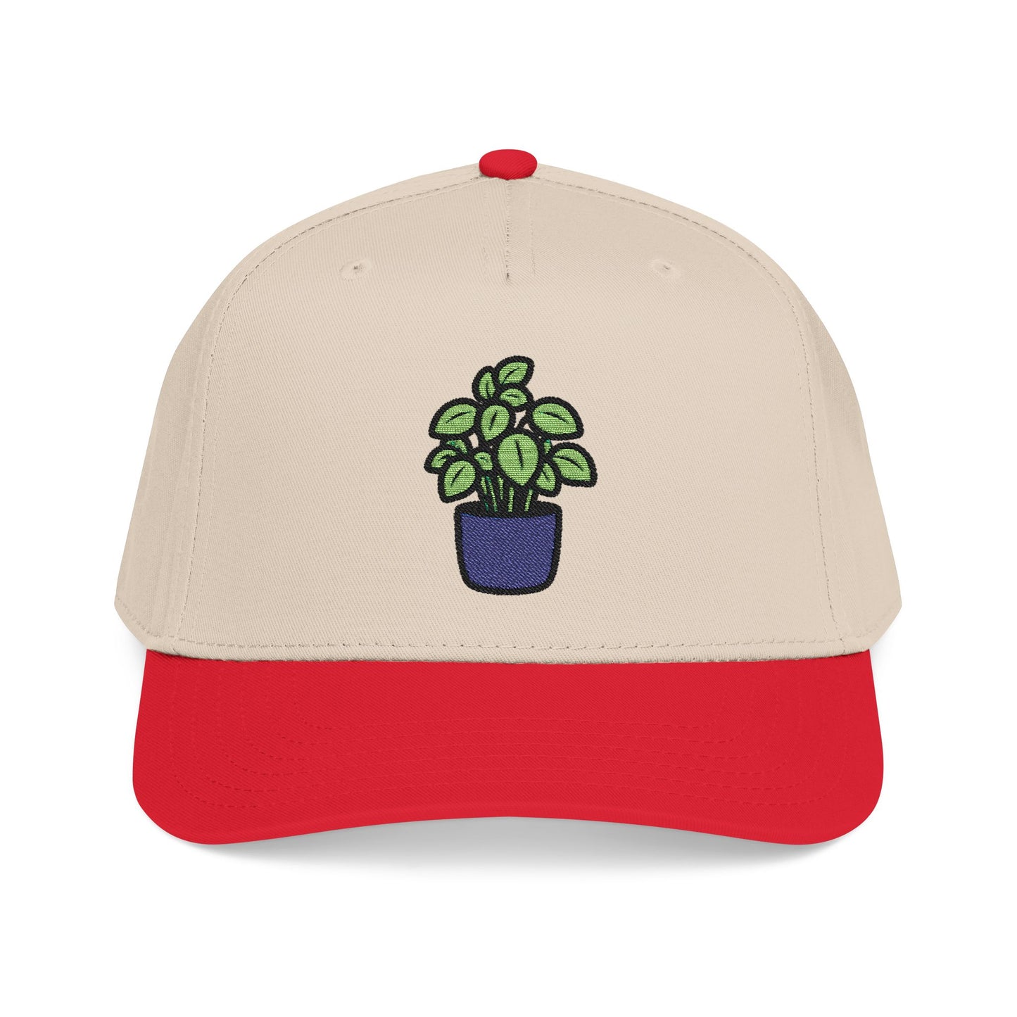 Basil Buddy Embroidered Hat - Herb Garden Gift