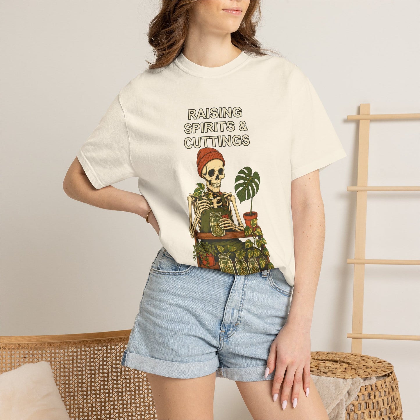 Skeleton Propagation Halloween Shirt - Plant Lover Tee