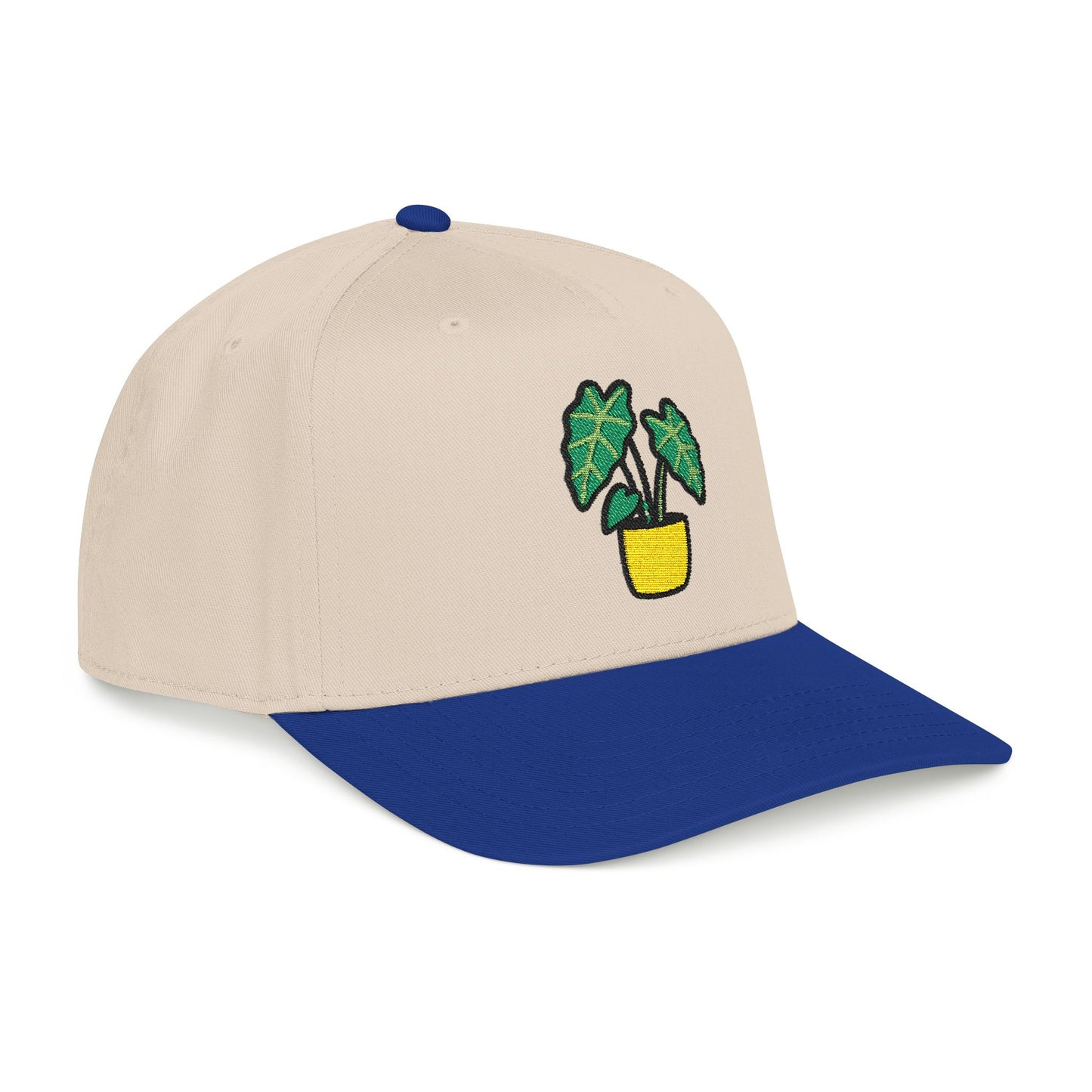 Alocasia Shield Embroidered Hat - Plant Lover Gift