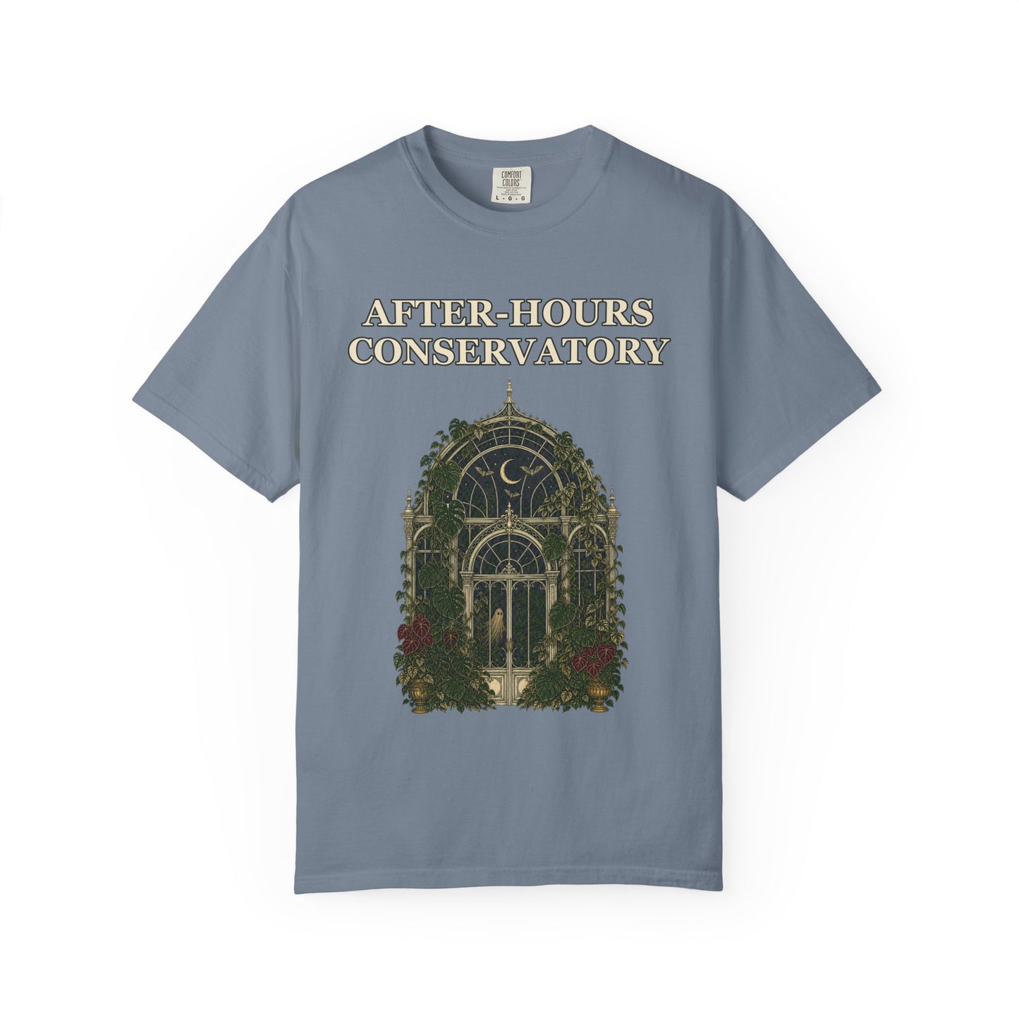 Gothic Greenhouse Halloween Shirt - Botanical Tee