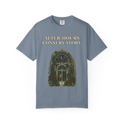 Gothic Greenhouse Halloween Shirt - Botanical Tee
