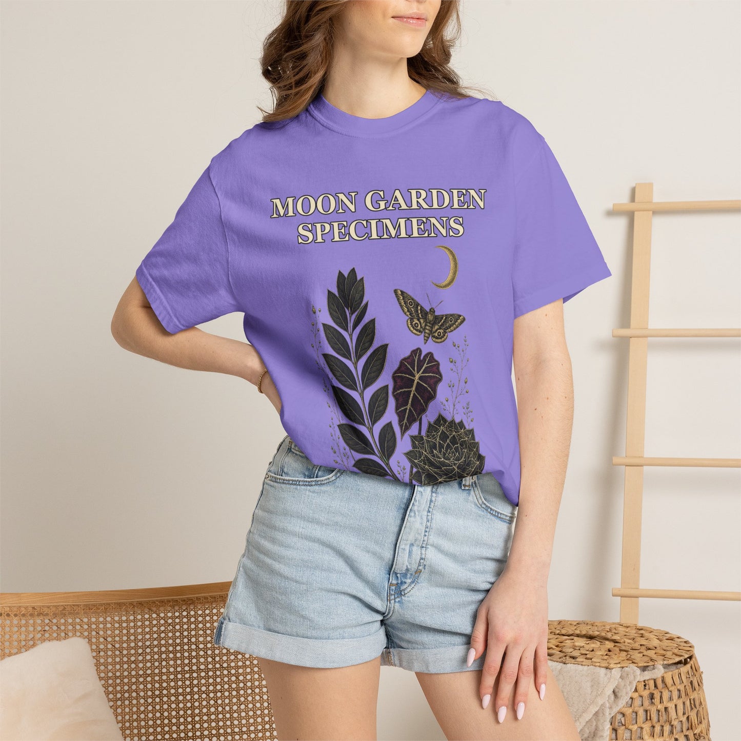 Gothic Herbarium Halloween Shirt - Plant Witch Tee