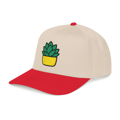 Succulent Rosette Embroidered Hat - Plant Lover Gift