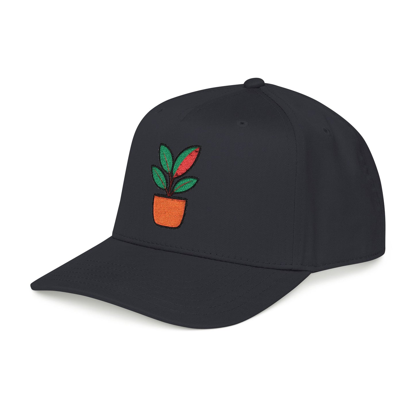 Rubber Plant Pop Embroidered Hat - Plant Lover Gift