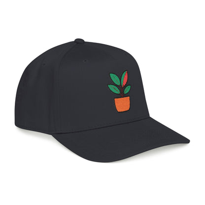 Rubber Plant Pop Embroidered Hat - Plant Lover Gift