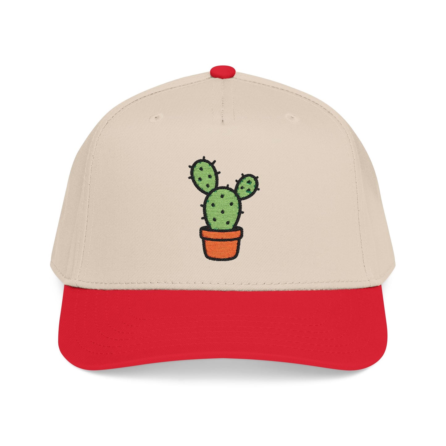 Prickly Pear Embroidered Hat - Cactus Lover Gift