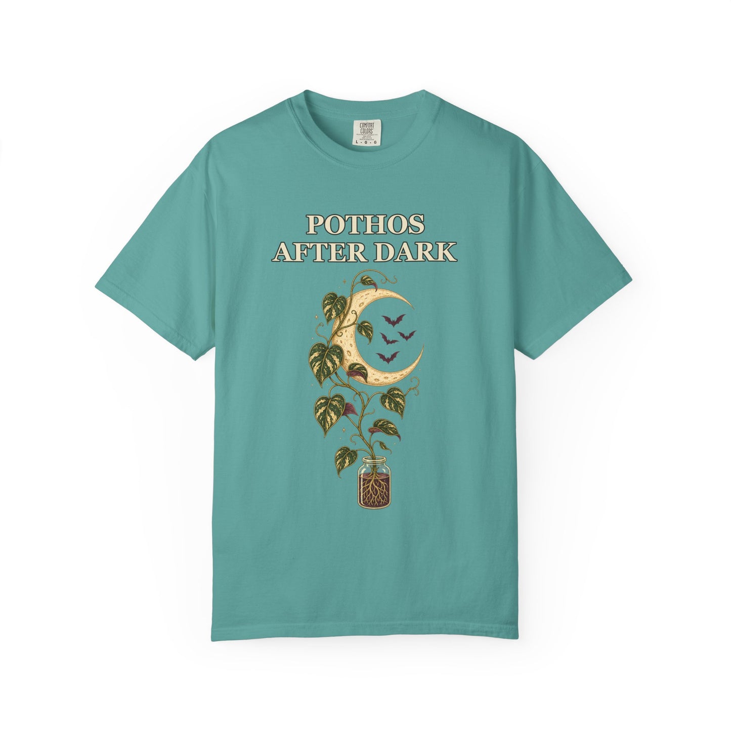 Pothos Halloween Shirt - Gothic Botanical Tee