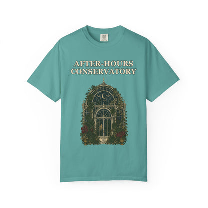 Gothic Greenhouse Halloween Shirt - Botanical Tee