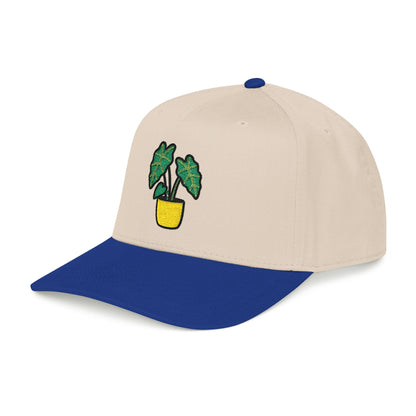 Alocasia Shield Embroidered Hat - Plant Lover Gift