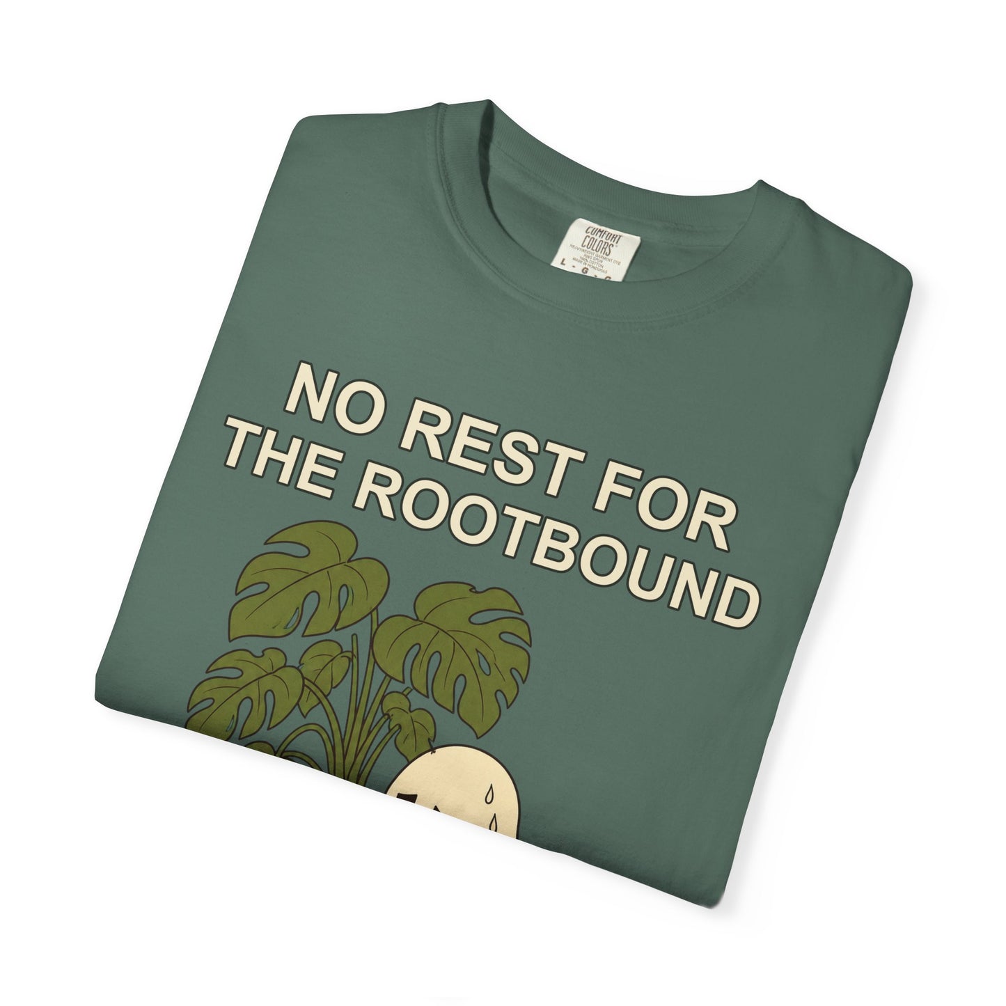 Rootbound Ghost Halloween Shirt - Funny Plant Tee