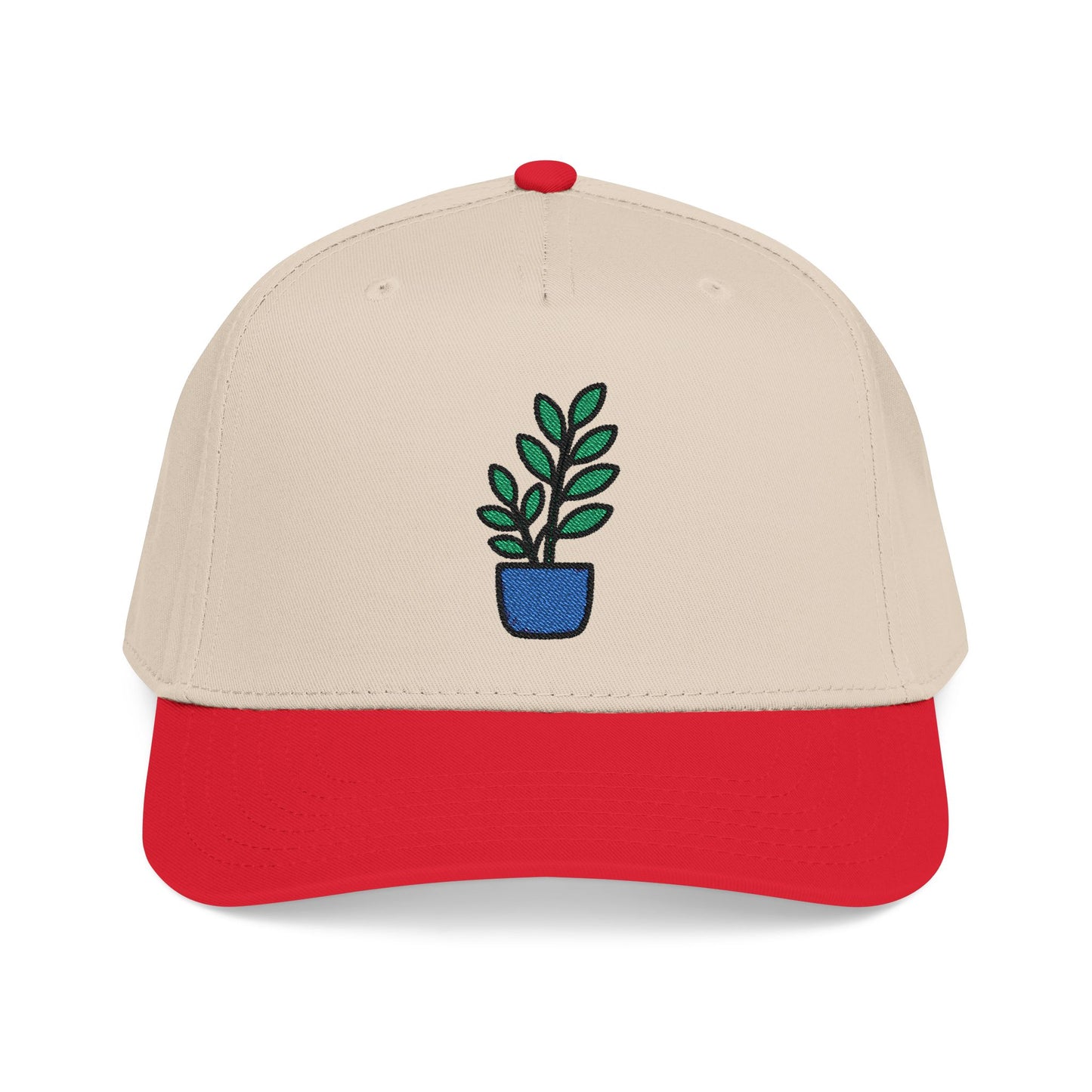 ZZ Plant Vibes Embroidered Hat - Plant Lover Gift