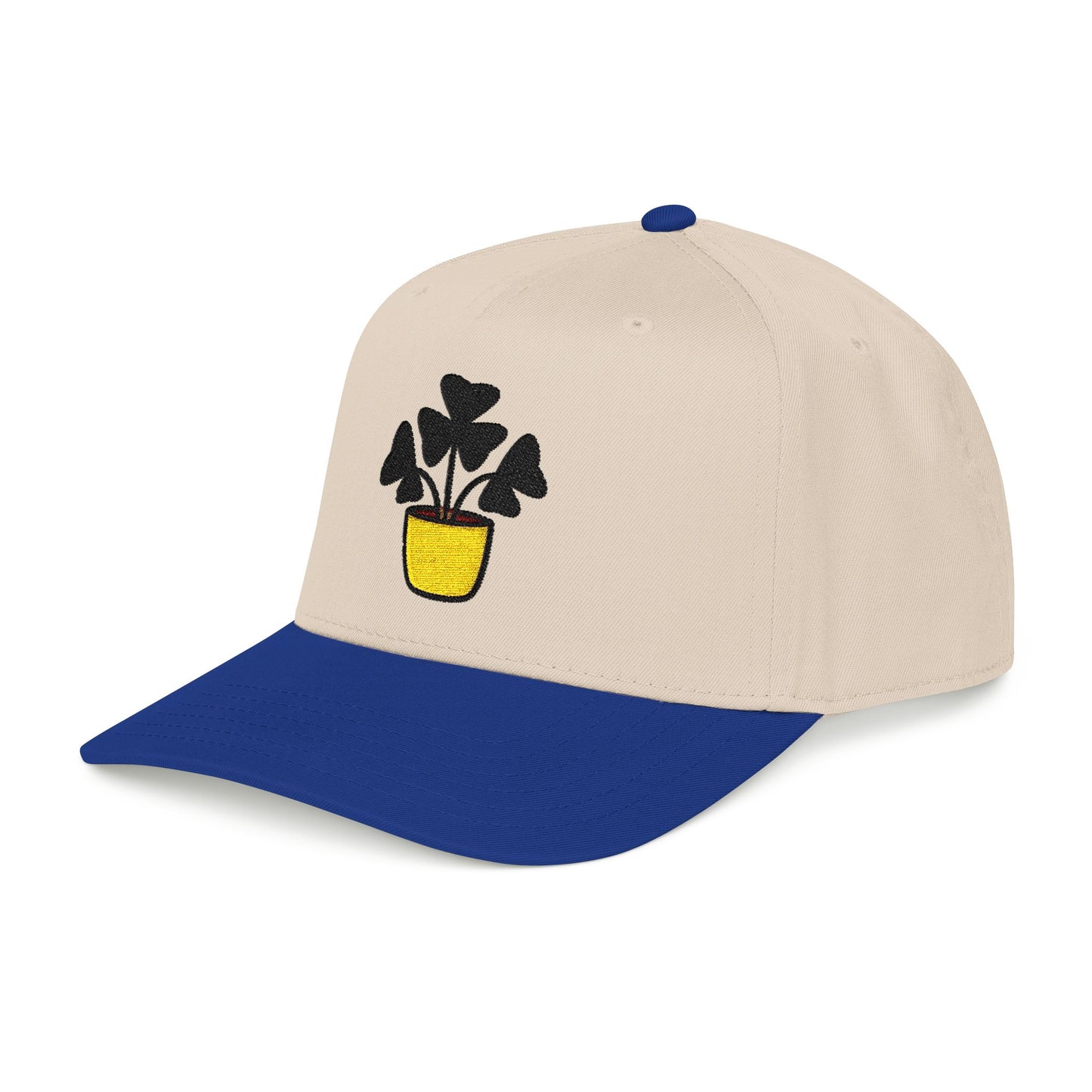 Oxalis Charm Embroidered Hat - Plant Lover Gift