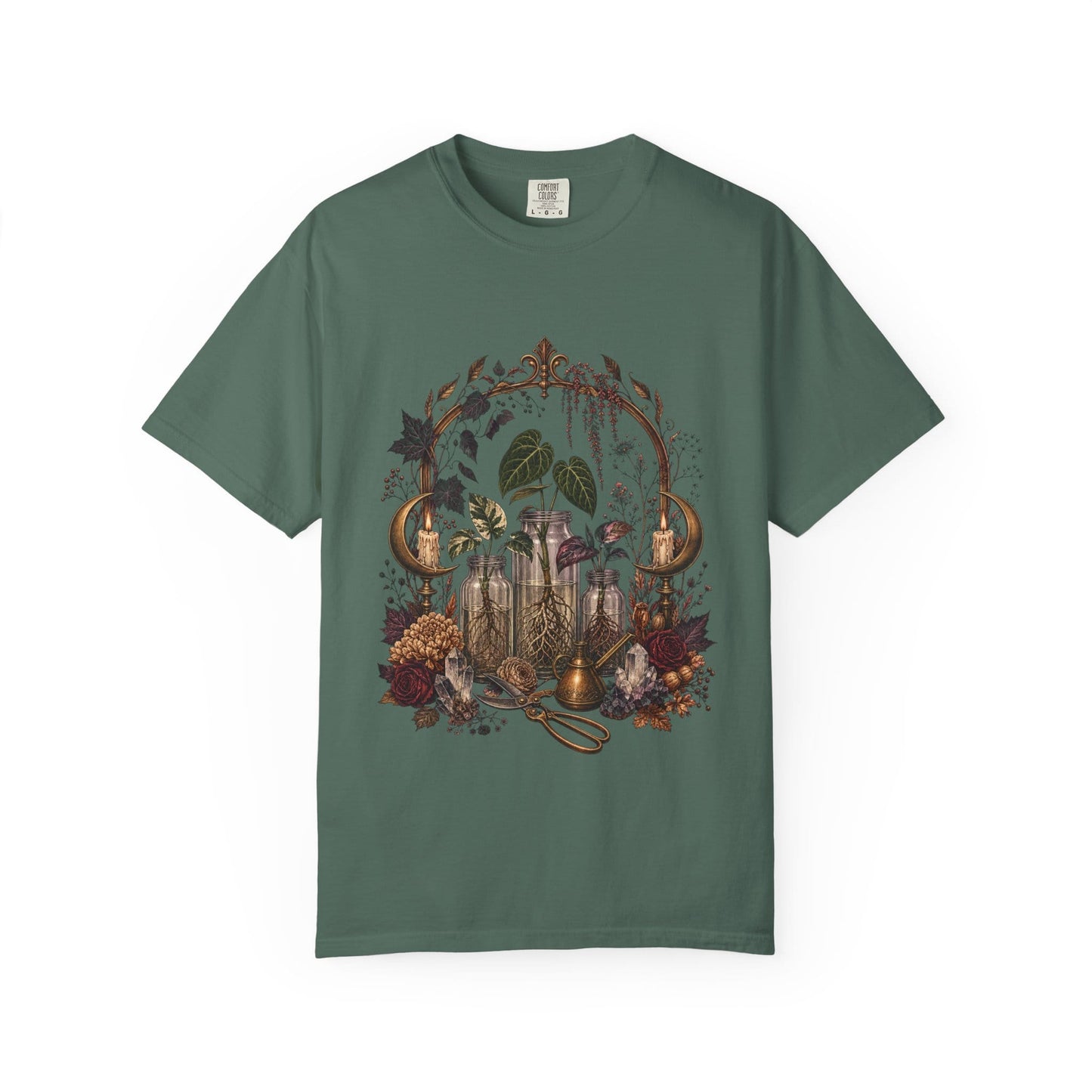 Witchy Propagation Altar T-Shirt in Ivory