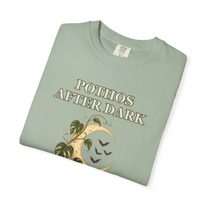 Pothos Halloween Shirt - Gothic Botanical Tee