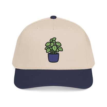 Basil Buddy Embroidered Hat - Herb Garden Gift