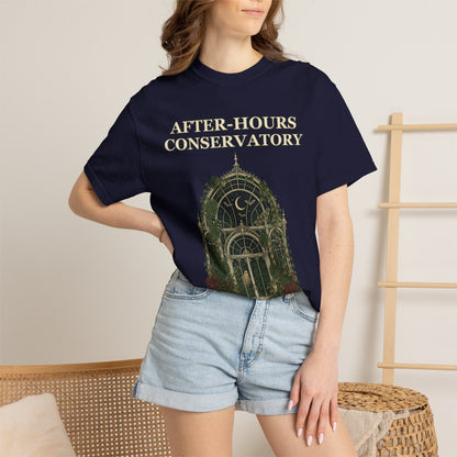 Gothic Greenhouse Halloween Shirt - Botanical Tee
