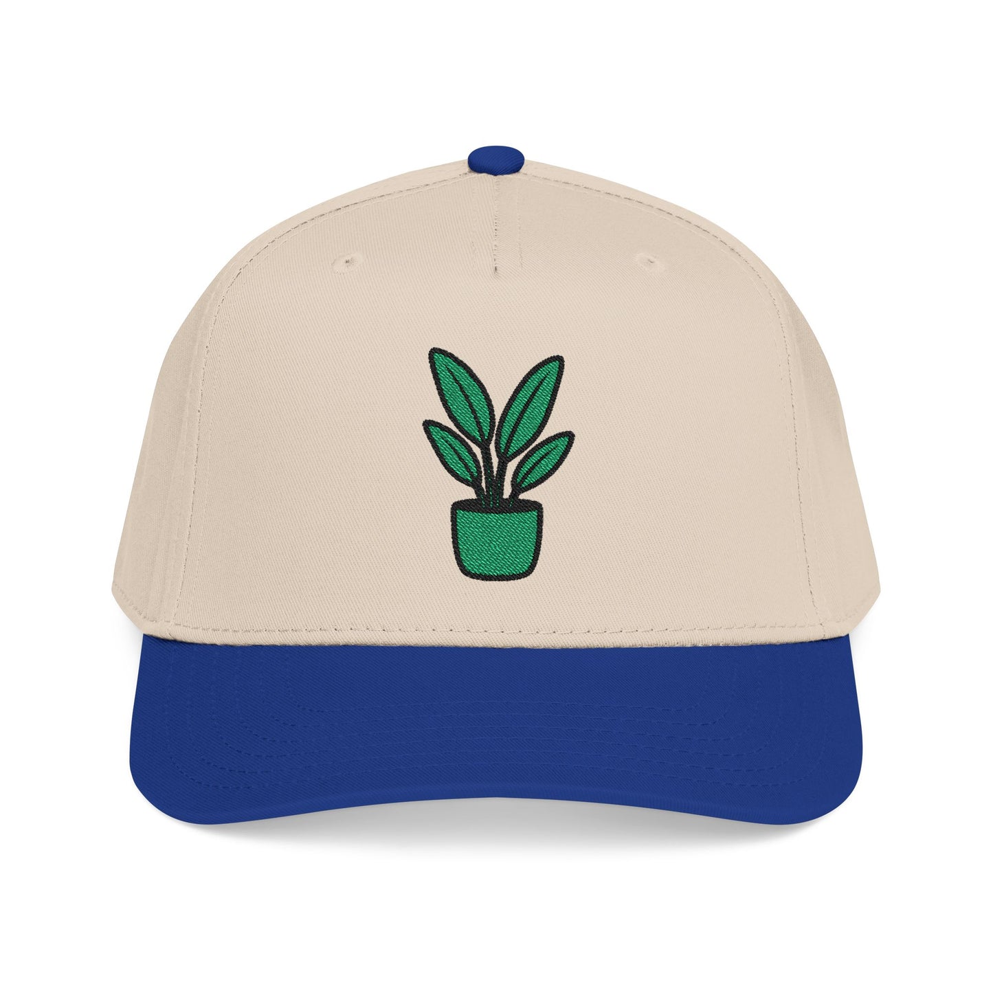 Bird of Paradise Embroidered Hat - Plant Lover Gift