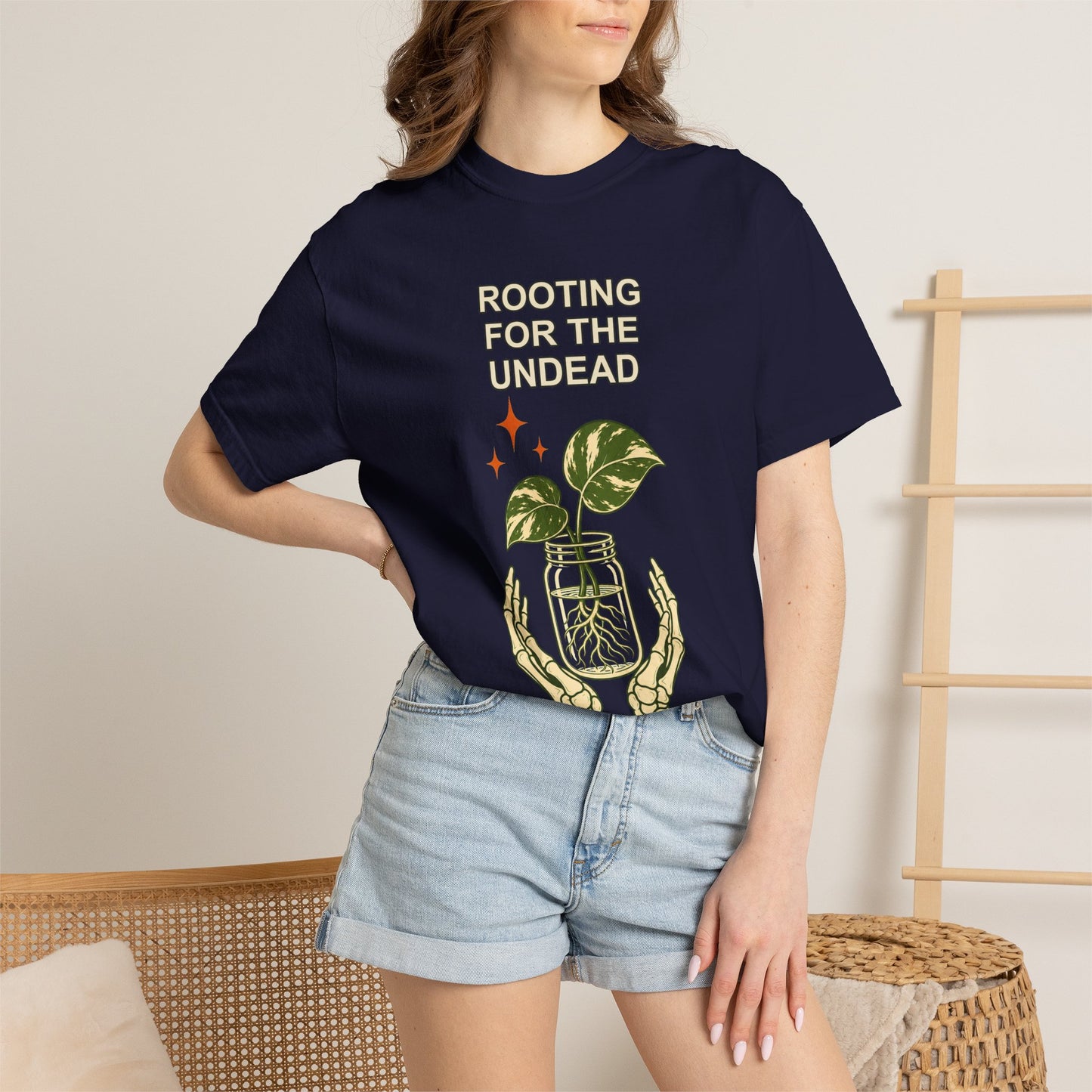 Skeleton Propagation Shirt - Halloween Plant Tee