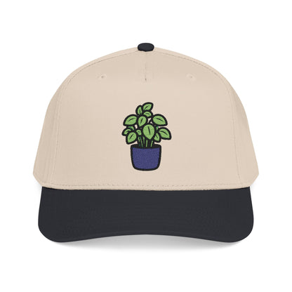 Basil Buddy Embroidered Hat - Herb Garden Gift