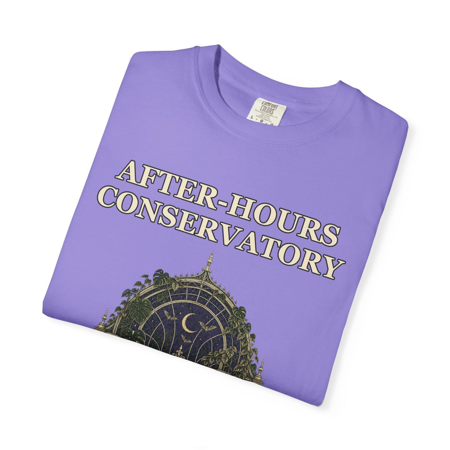 Gothic Greenhouse Halloween Shirt - Botanical Tee