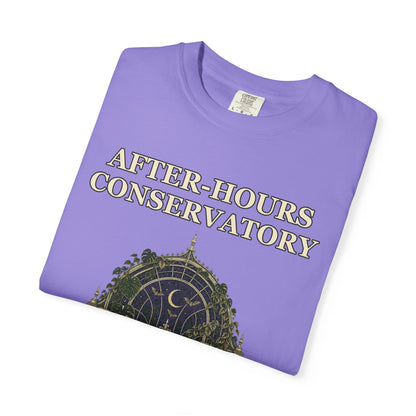 Gothic Greenhouse Halloween Shirt - Botanical Tee