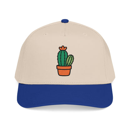 Cactus Bloom Embroidered Hat - Cactus Lover Gift