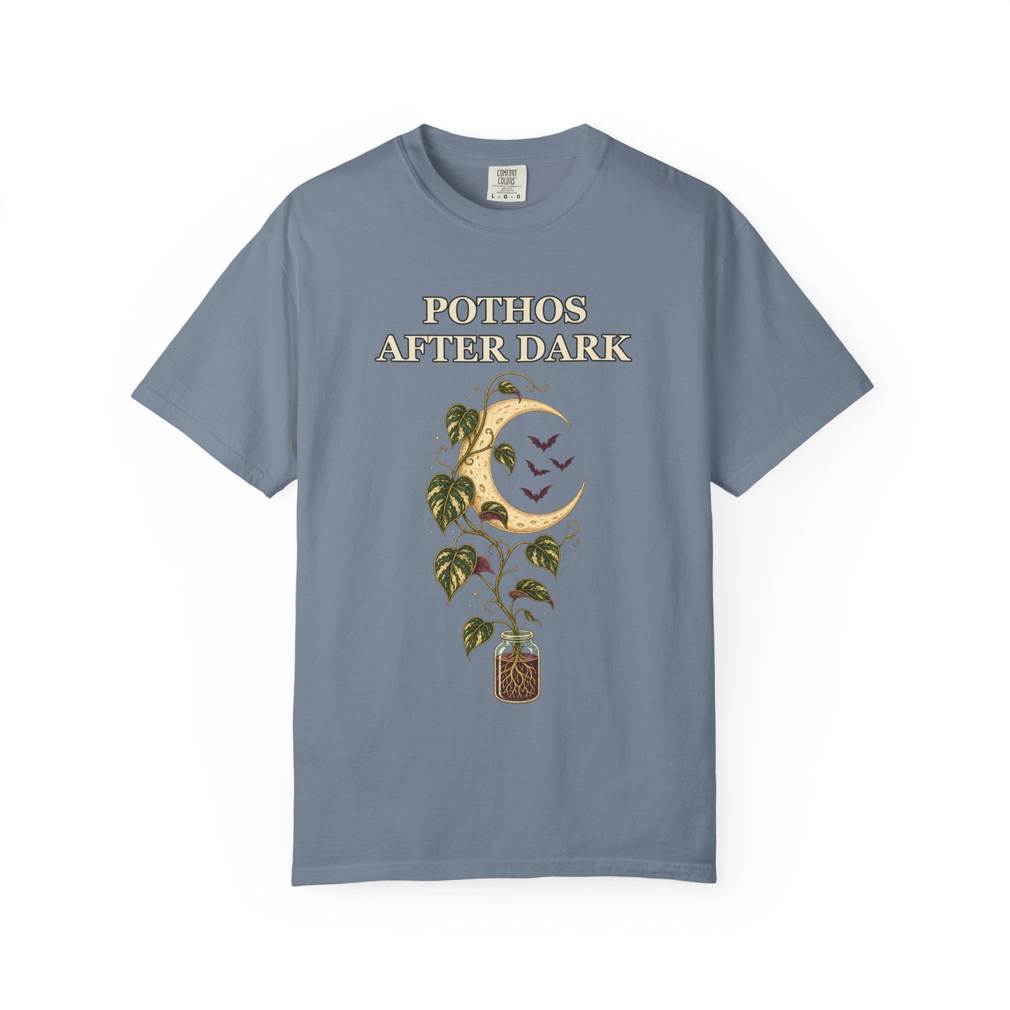 Pothos Halloween Shirt - Gothic Botanical Tee