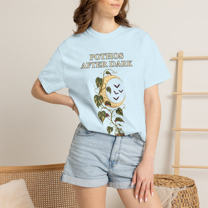 Pothos Halloween Shirt - Gothic Botanical Tee