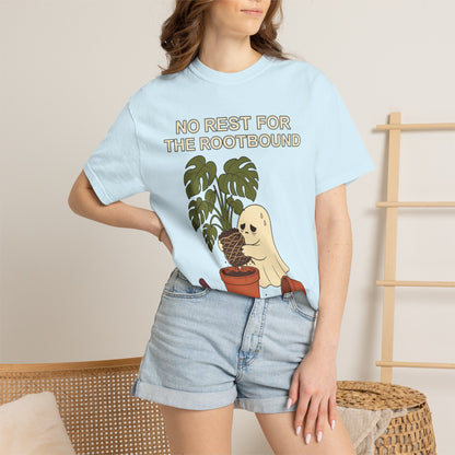 Rootbound Ghost Halloween Shirt - Funny Plant Tee