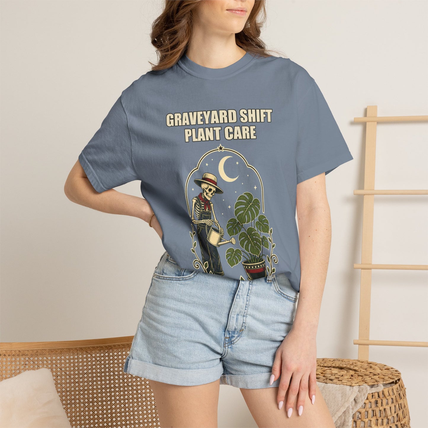 Skeleton Plant Care Halloween Shirt - Gardener Gift